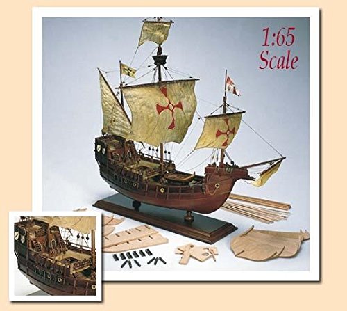 amati santa maria - beginner wooden ship model kits