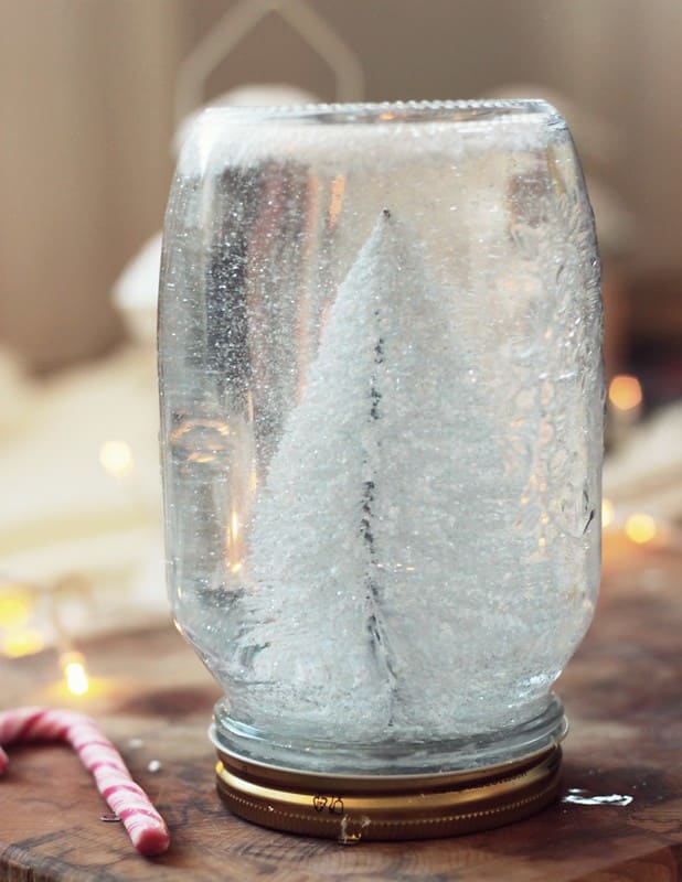 How to make a snow globe without glycerin
