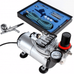 Model Car Airbrush Kit With Compressor