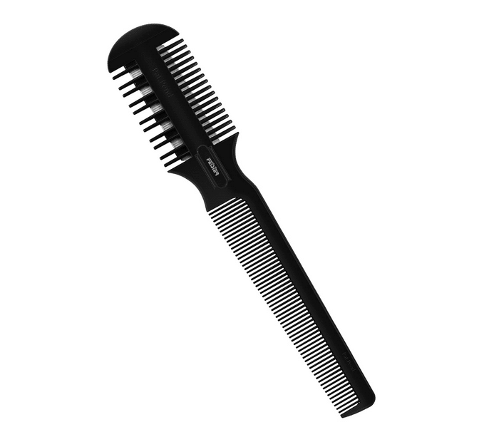 How to use a razor comb on short hair